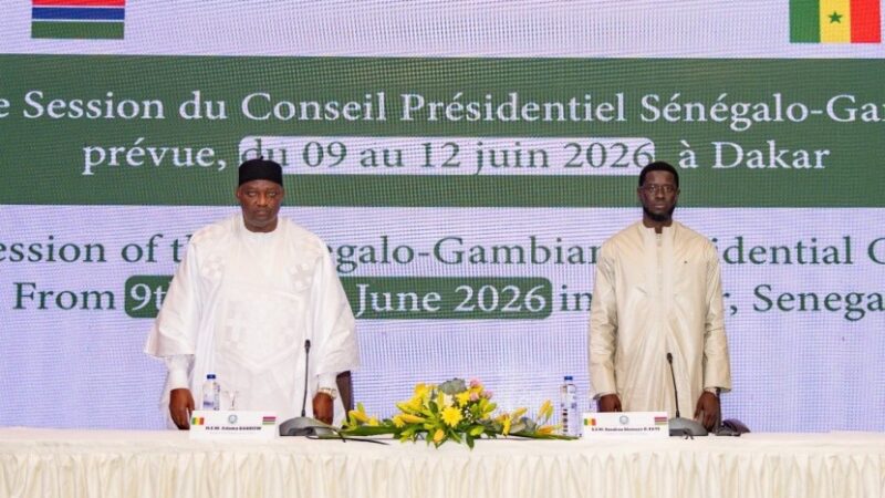 Président Diomaye Faye: « Ce qui unit la Sénégambie est plus ancien que nos États et plus fort que tout »