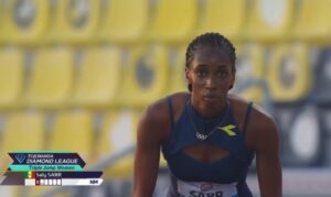 (Vidéo) Ligue de Diamant : Saly Sarr s'offre un nouveau record personnel et décroche le podium à Doha