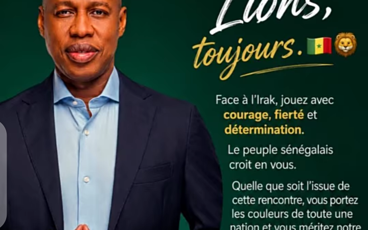 Mady Touré aux Lions:« Dans la difficulté se relèvent les grandes nations.»