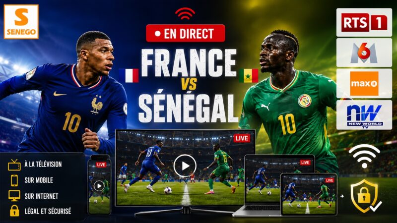 France – Sénégal : RTS1, Max it, New World TV, M6+… comment regarder le match en direct et en streaming sur internet