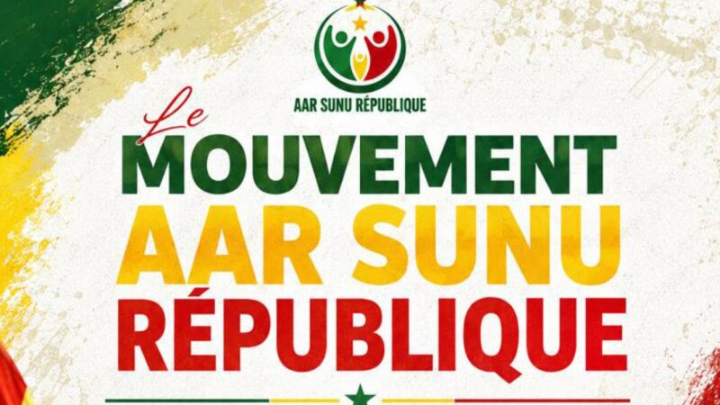 Aar Sunu République : la coalition anti-révision constitutionnelle fait front et convoque la presse dimanche