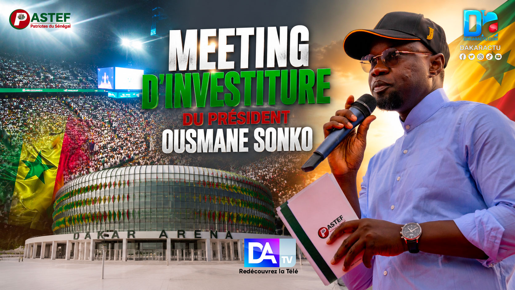 Ousmane Sonko investi président de Pastef : le parti scelle 