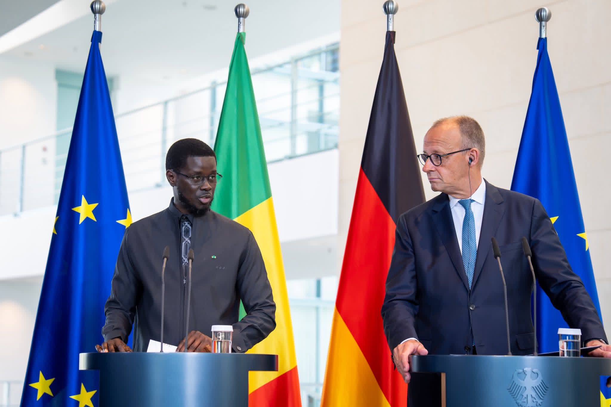 Diomaye Faye a plaidé pour un soutien accru au Sahel à Berlin, en vue de la présidence de la Cédéao