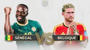 L&rsquo;IA donne 2 chances sur 3 à la Belgique face au Sénégal en 8es du Mondial