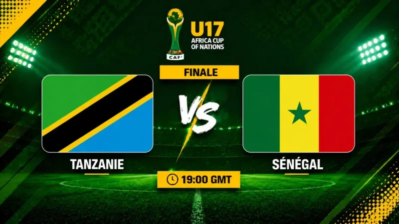 CAN U17 : le Sénégal affronte la Tanzanie à 19h GMT, sur CAF TV et Canal+ Afrique