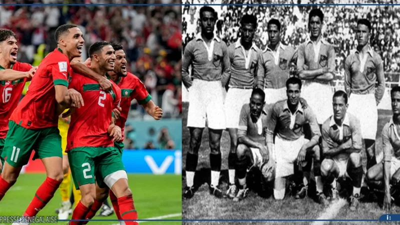 Coupe du monde : de l&rsquo;Égypte pionnière en 1934 au Maroc demi-finaliste en 2022, l&rsquo;Afrique se rapproche de la finale