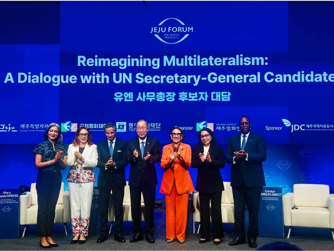 Candidature à l’ONU : Macky Sall plaide pour un multilatéralisme renouvelé au Forum de Jeju