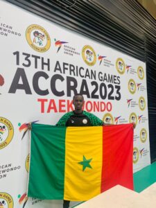 Mouhamadou Fadilou Mbacké Gueye, vice-champion d'Afrique de taekwondo 2026
