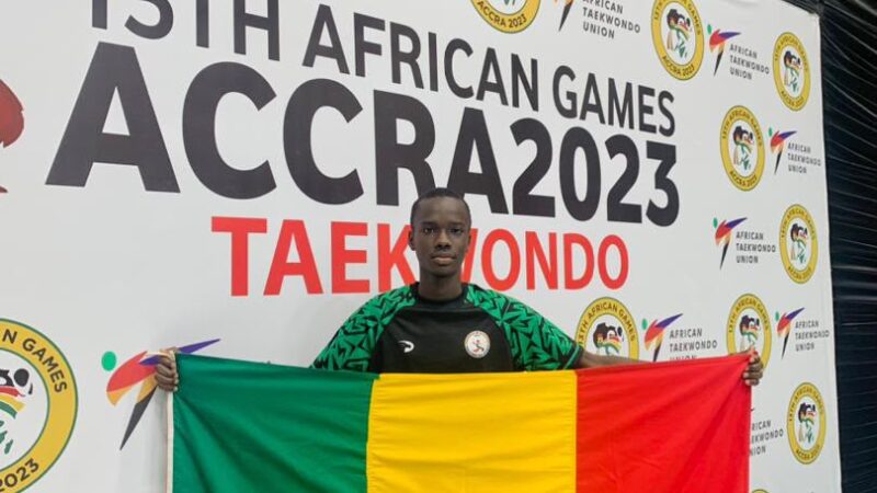Mouhamadou Fadilou Mbacké Gueye, vice-champion d&rsquo;Afrique de taekwondo 2026