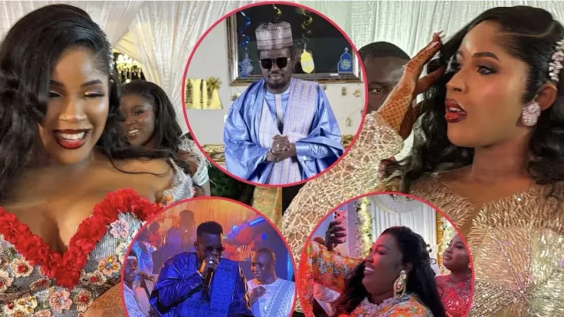 Mariage de Cheikh Ahmed Cissé : Bacabar Bongo et Pape Diouf mettent le feu à la cérémonie