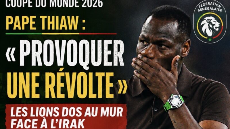 « Il faut provoquer une révolte » : Pape Thiaw sonne l’alerte avant Sénégal-Irak