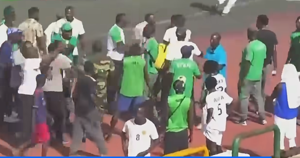 Vidéo de l’agression au stade de Tamba : un dirige