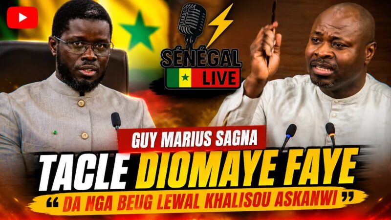 Déclaration de patrimoine : Guy Marius Sagna met Diomaye face à ses engagements (Vidéo)
