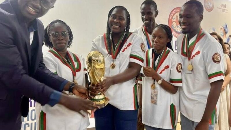 Urgences médicales : Des pédiatres sénégalais surclassent 22 pays et décrochent le titre mondial