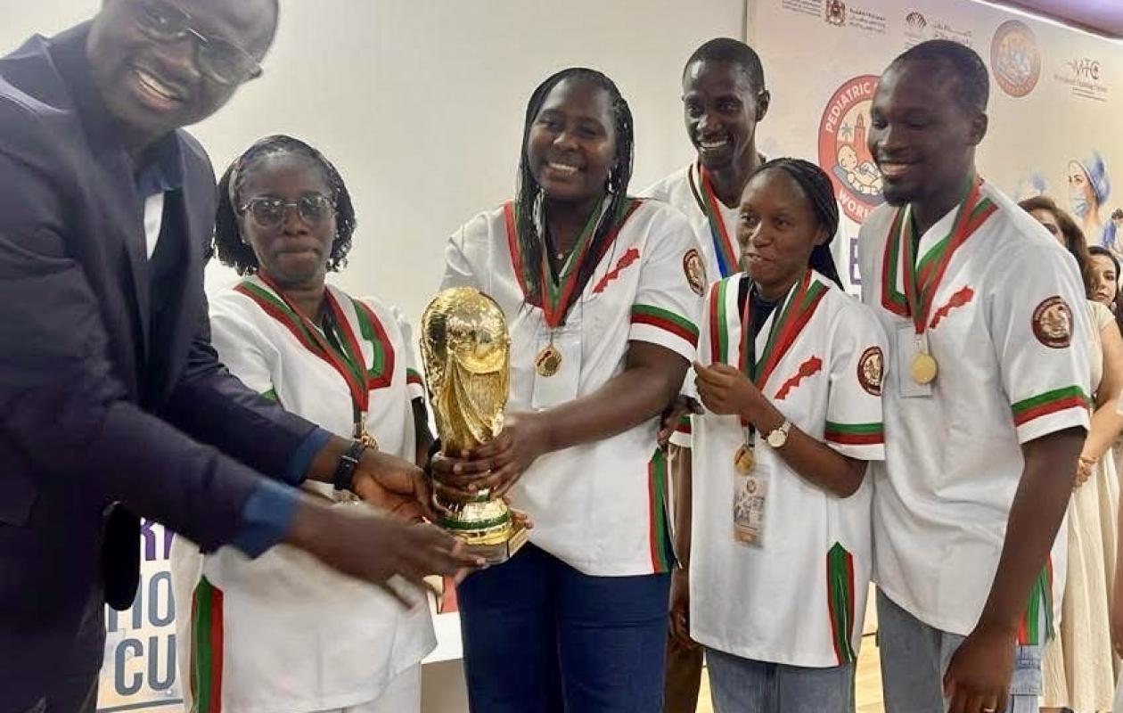 Urgences médicales : Des pédiatres sénégalais surclassent 22 pays et décrochent le titre mondial