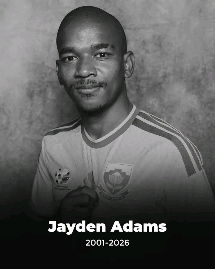 Afrique du Sud : décès du mondialiste Jayden Adams à 25 ans
