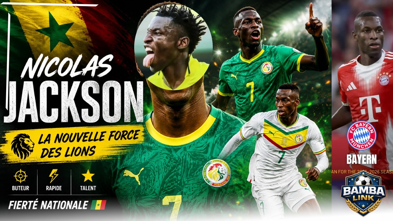 Pourquoi Nicolas Jackson fait trembler les plus grands clubs ? (Vidéo)