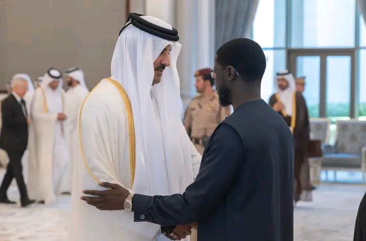 Doha : Diomaye Faye présente les condoléances du Sénégal à l&rsquo;Émir du Qatar