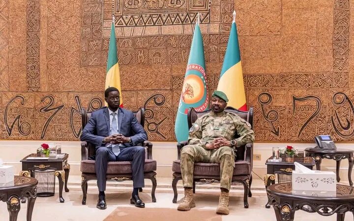 Bamako : Diomaye Faye réaffirme le soutien du Sénégal au Mali dans la lutte contre le terrorisme