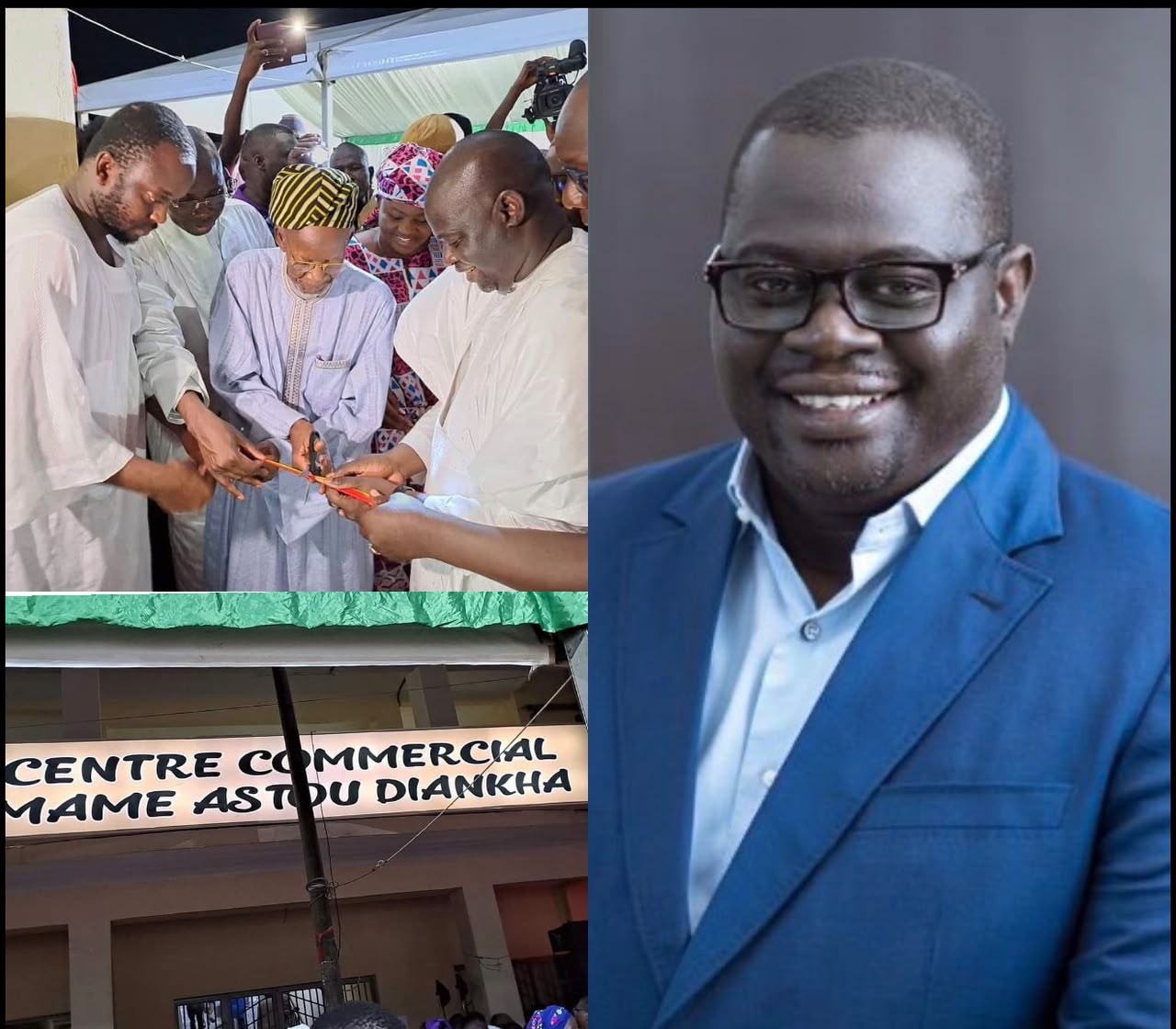 Kaolack: La Commission de reconstruction du marché de Médina Baye apporte son soutien à Khadim Ba