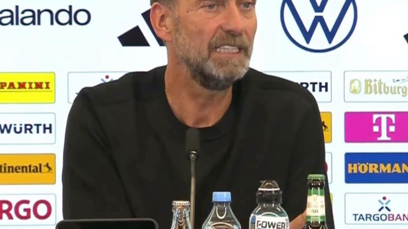 L’avertissement de Jurgen Klopp aux journalistes allemands: “Si vous vous en prenez à ma famille…”
