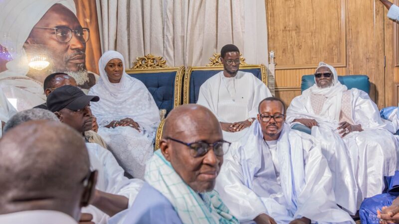 Touba : Diomaye Faye annonce un programme de 60 milliards de FCFA pour lutter contre les inondations