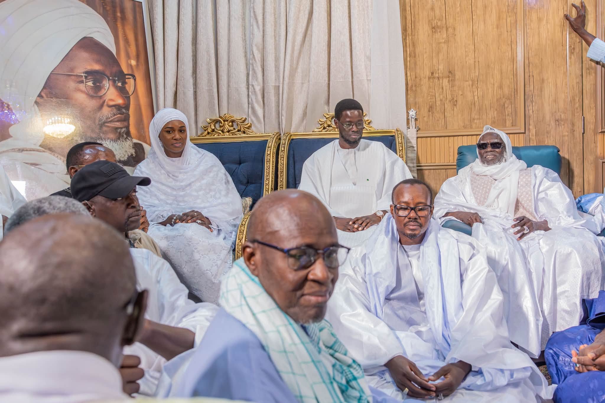 Grand Magal de Touba : Diomaye Faye rend compte au Khalife général des Mourides des dispositions prises par l’État