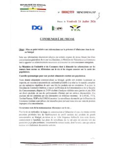 Aflatoxines dans le riz : le ministère de l’Industrie et du Commerce dément et rassure