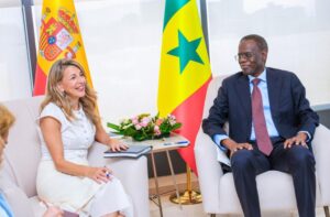 Coopération Sénégal-Espagne : Ahmadou Alhaminou Lô échange avec la vice-présidente du gouvernement espagnol