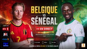 Belgique–Sénégal : Voici comment regarder le match en direct à la TV ou sur Internet