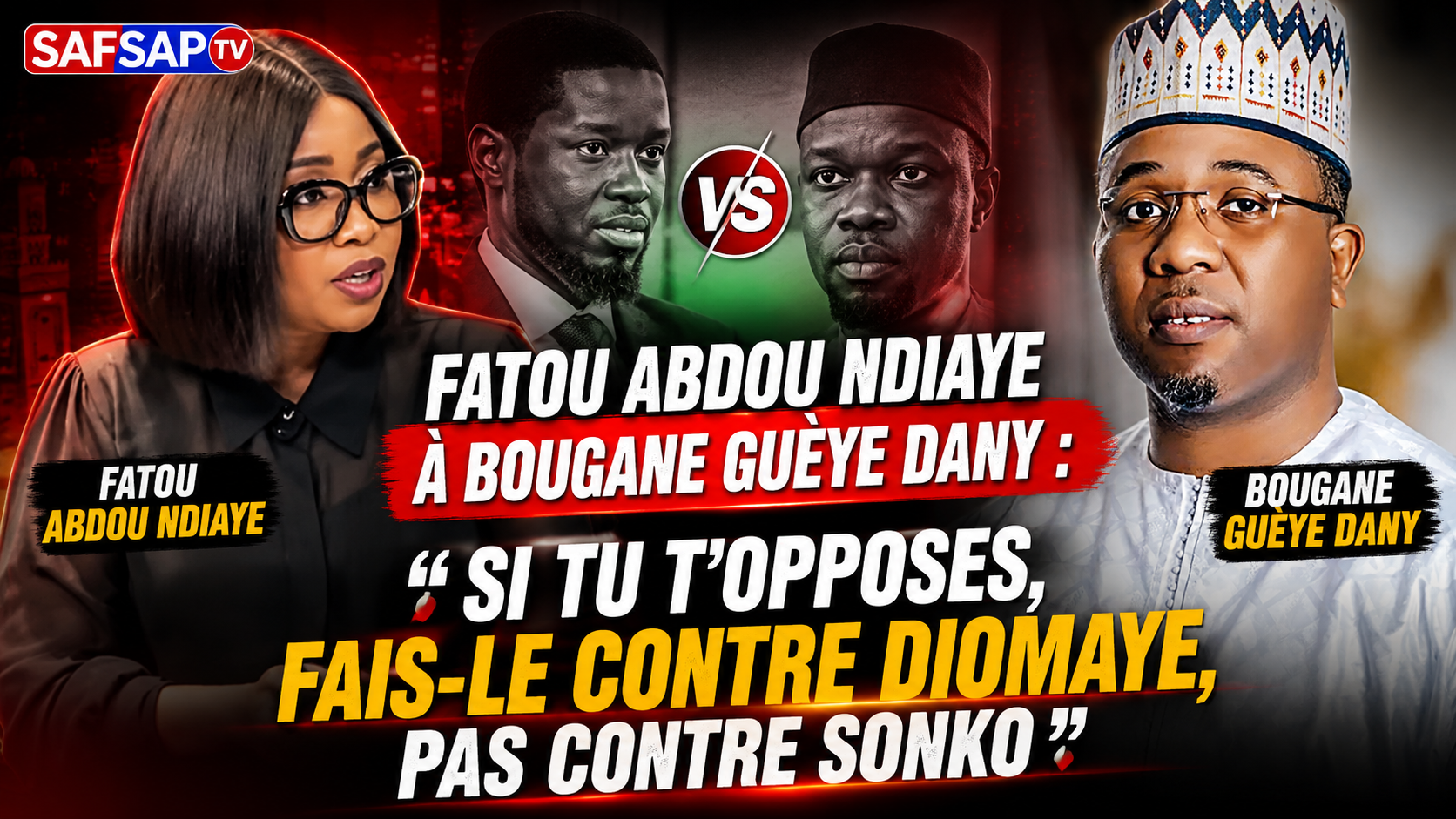 Fatou Abdou Ndiaye à Bougane Guèye : « Si tu t&rsquo;opposes, fais-le contre Diomaye, pas contre Sonko (Vidéo)