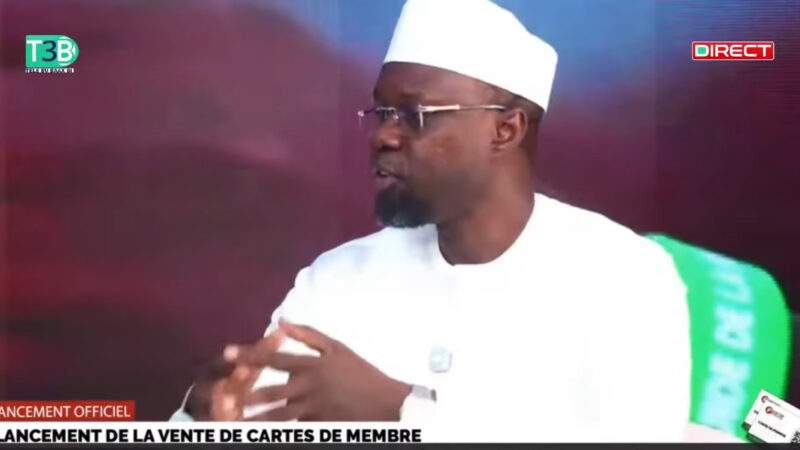 Ousmane Sonko : «nous savons tous qu’ils n’ont pas l’intention d’organiser un référendum»