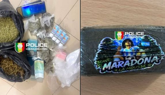 Diamniadio : la BRS démantèle un réseau de trafic de Kush et saisit plus de 3 kg de drogue