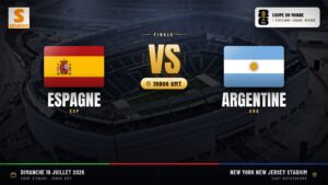 DIRECT – Mondial 2026 : Espagne vs Argentine, suivez la finale en live sur Senego