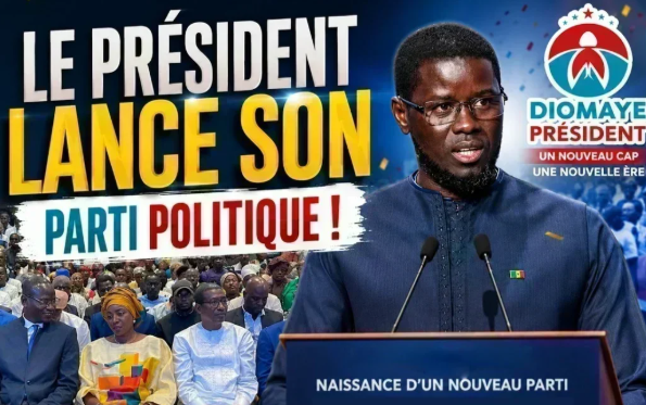 Nouveau parti de Diomaye Faye : suivez le lancement officiel en direct