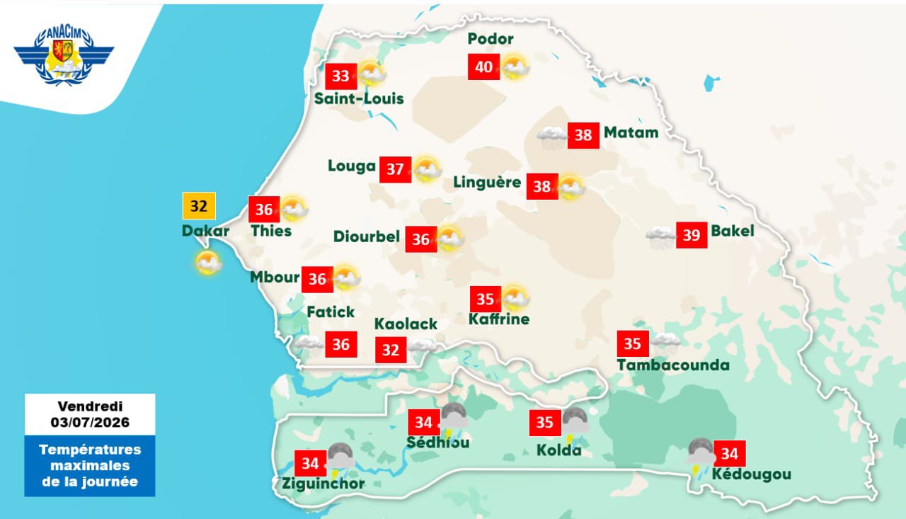 Prévisions météo du 3 au 4 juillet : chaleur et orages dans le Sud
