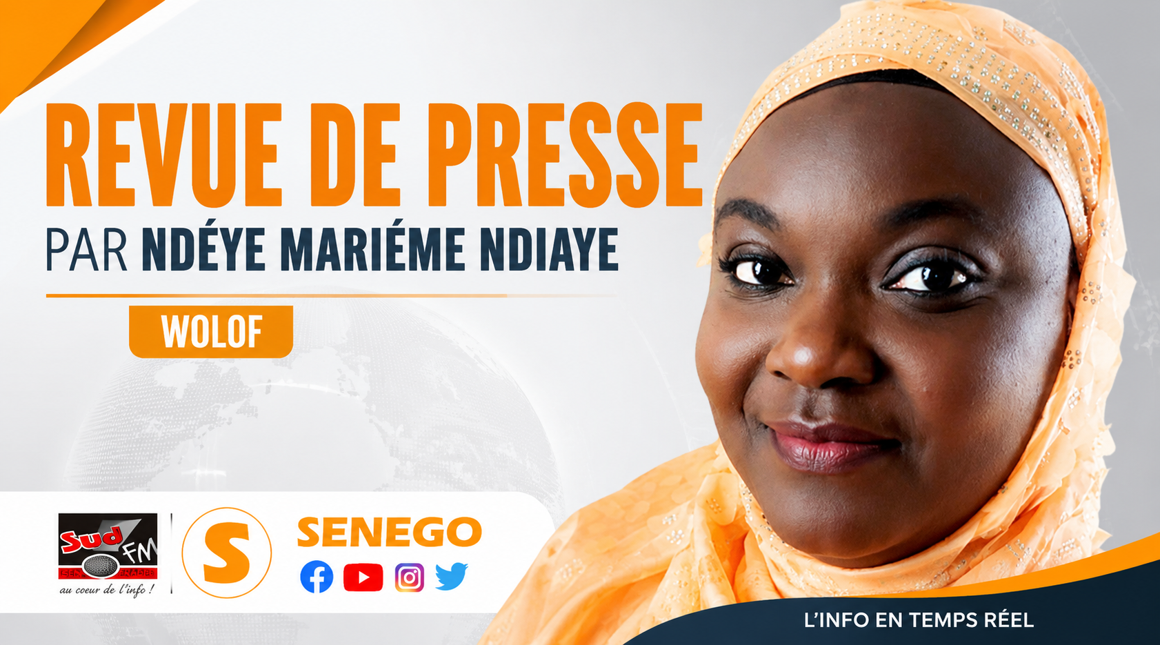 Revue de presse (Wolof – français) SUD FM du lundi 06 juillet 2026 | Par Ndèye Marième Ndiaye