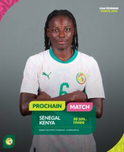 Sénégal vs Kenya : 2e match des Lionnes à la CAN Féminine 2026 le 30 juillet