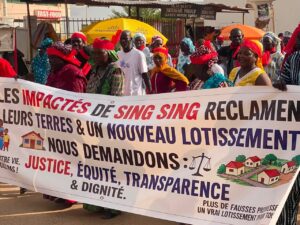 Kaolack : Lotissements de Sing Sing, 450 familles impactées dans la rue