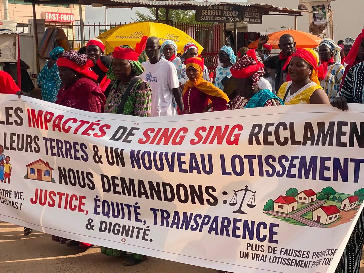 Kaolack : Lotissements de Sing Sing, 450 familles impactées dans la rue