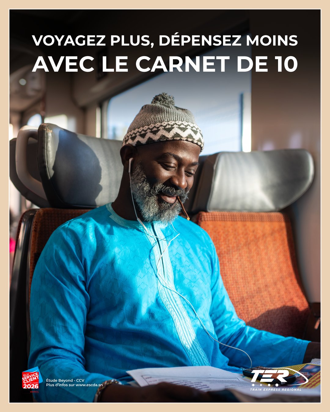TER : carnet de 10 voyages avec 10% de réduction sans limite de durée