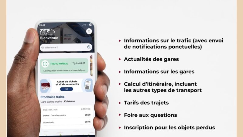 TER INFOS : l&rsquo;application officielle pour planifier vos trajets