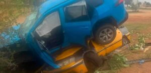 Ndoucoura : Accident spectaculaire sur l’axe Kébémer–Ngaye Mékhé…