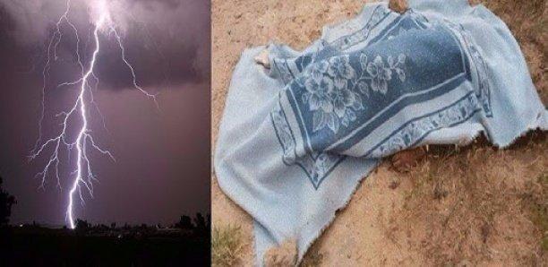 Orage violent à Diama : la foudre tue un homme dans une rizière