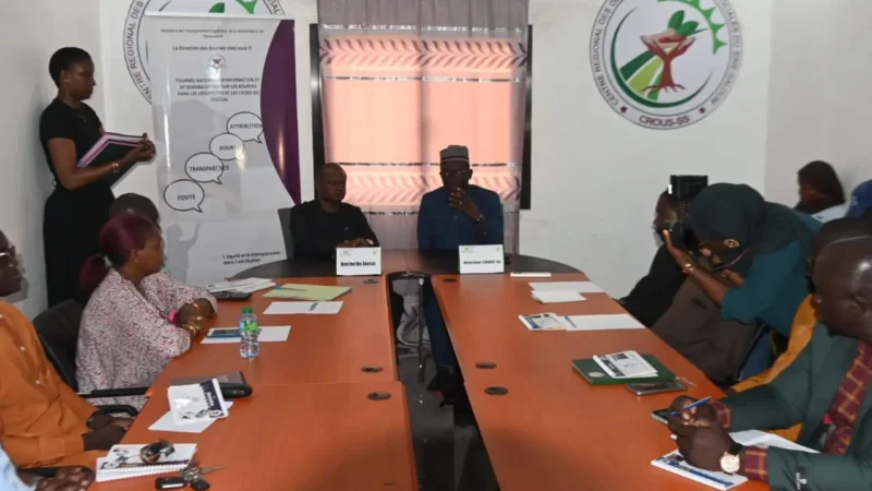 Direction des bourses : une antenne à Kaolack pour éviter les déplacements à Dakar
