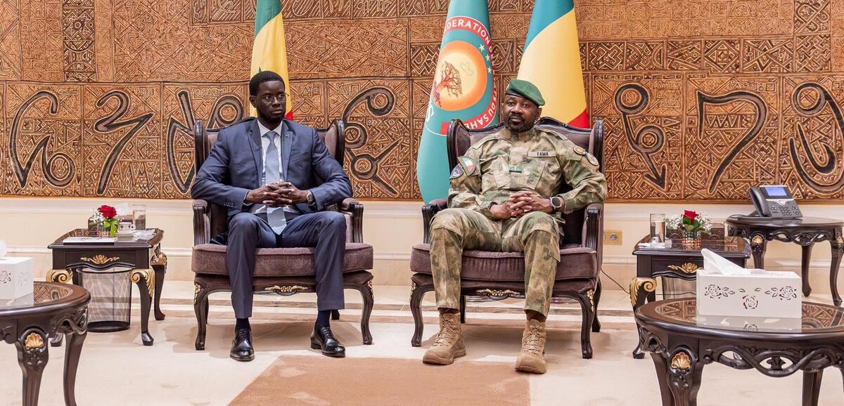 Diomaye Faye a abordé à Bamako la sécurisation du corridor Dakar-Bamako