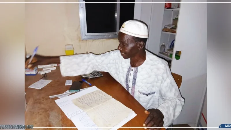 Ibrahima Ndong, 50 ans de soins à Falia : l’agent de santé devenu figure tutélaire
