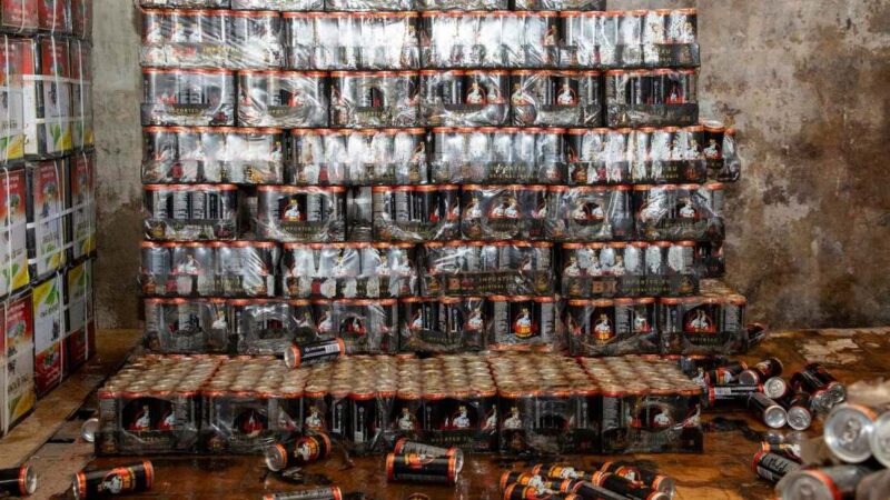 Plus de 30 000 canettes de boisson gazeuse non conformes saisies à Dakar