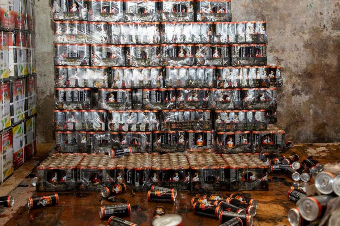 Plus de 30 000 canettes de boisson gazeuse non conformes saisies à Dakar