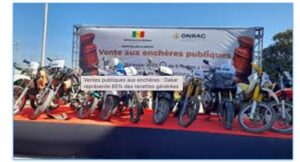 Recettes des enchères de l’Onrac : Dakar capte 85 % des 2,23 milliards de FCFA